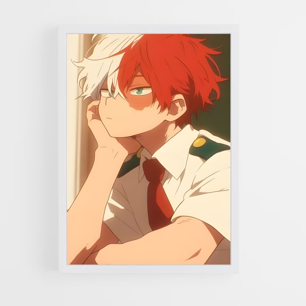 ap-shoto todoroki-1 cadre Blanc