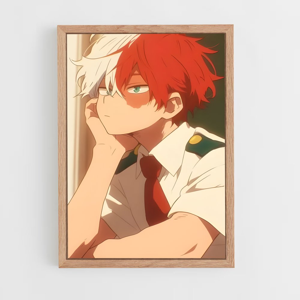 ap-shoto todoroki-1 cadre Bois clair