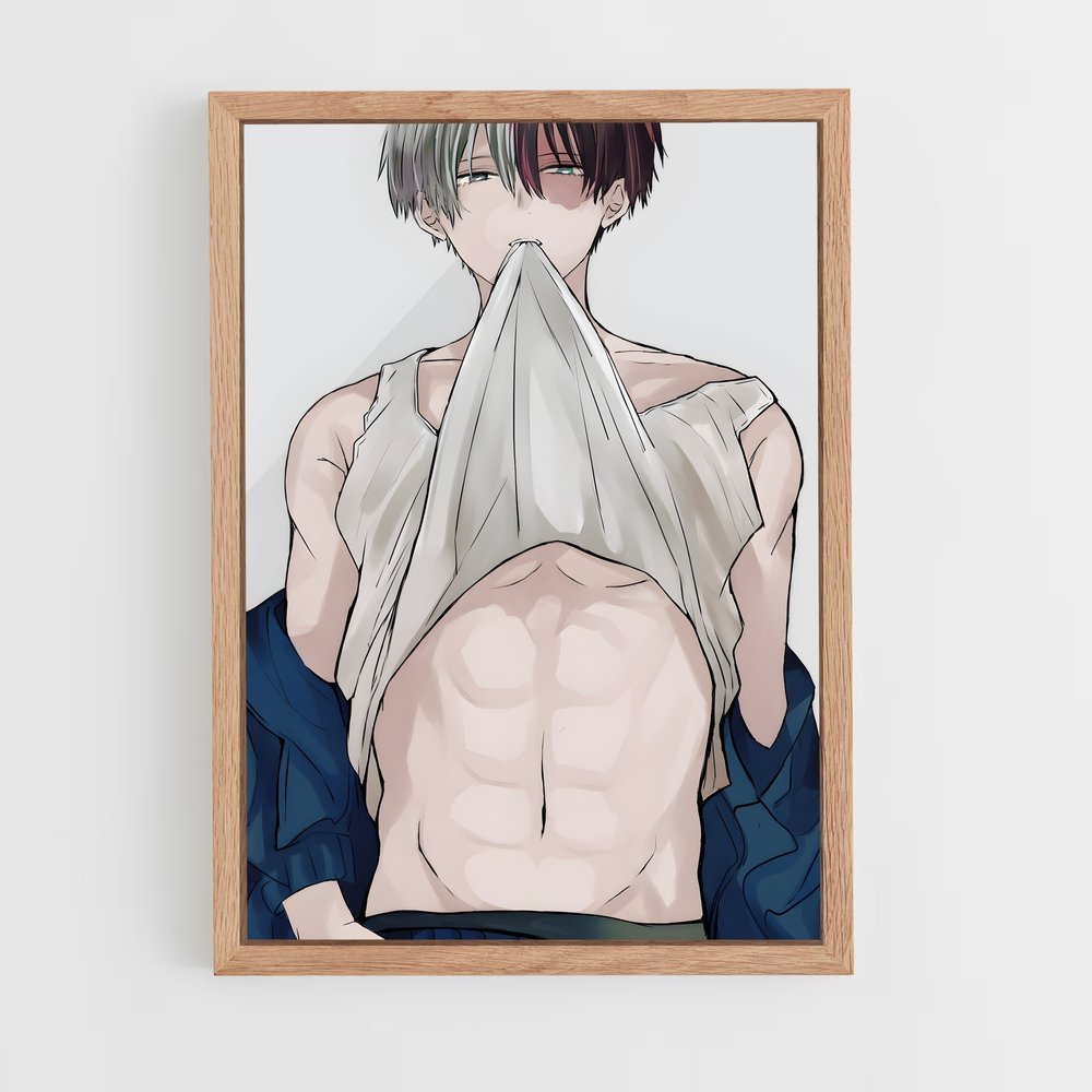 ap-shoto todoroki-2 cadre Bois clair