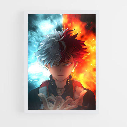 ap-shoto todoroki-3 cadre Blanc