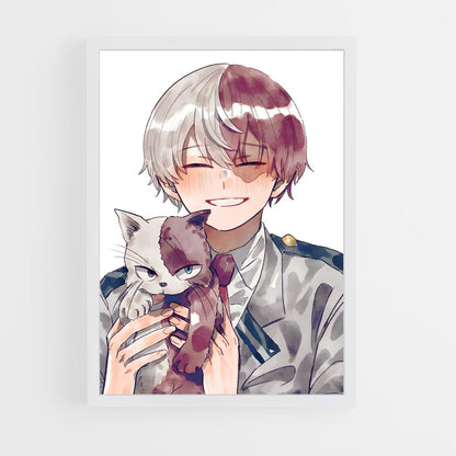ap-shoto todoroki-4 cadre Blanc