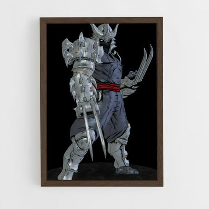 ap-shredder-4 cadre Bois foncé