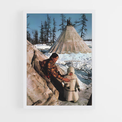 ap-siberian tundra-1 cadre Blanc