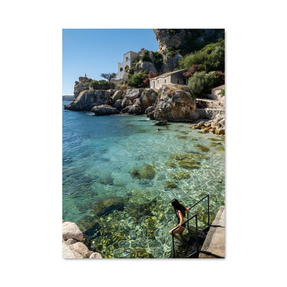 Poster Escapade à la Plage
