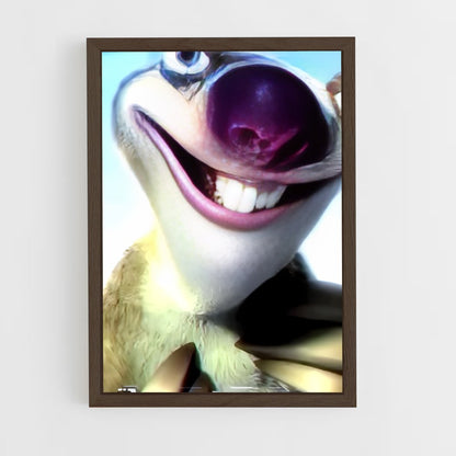 ap-sid ice age-1 cadre Bois foncé