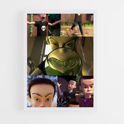 ap-sid toy story-2 cadre Blanc