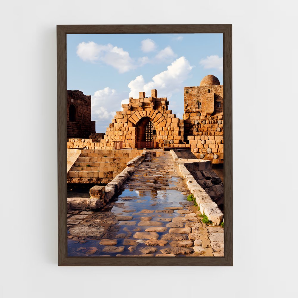 ap-sidon-2 cadre Bois foncé