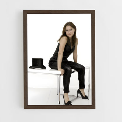 ap-sidse babett knudsen-4 cadre Bois foncé