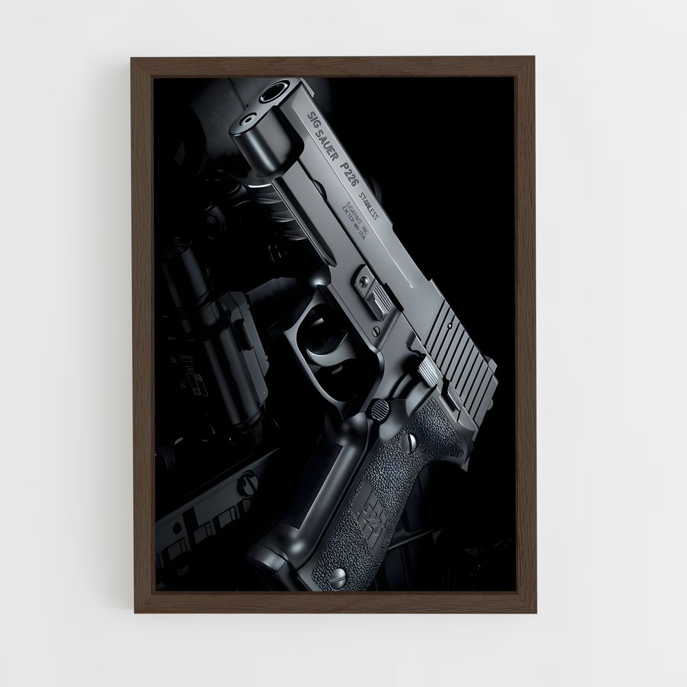 ap-sig sauer p226-1 cadre Bois foncé