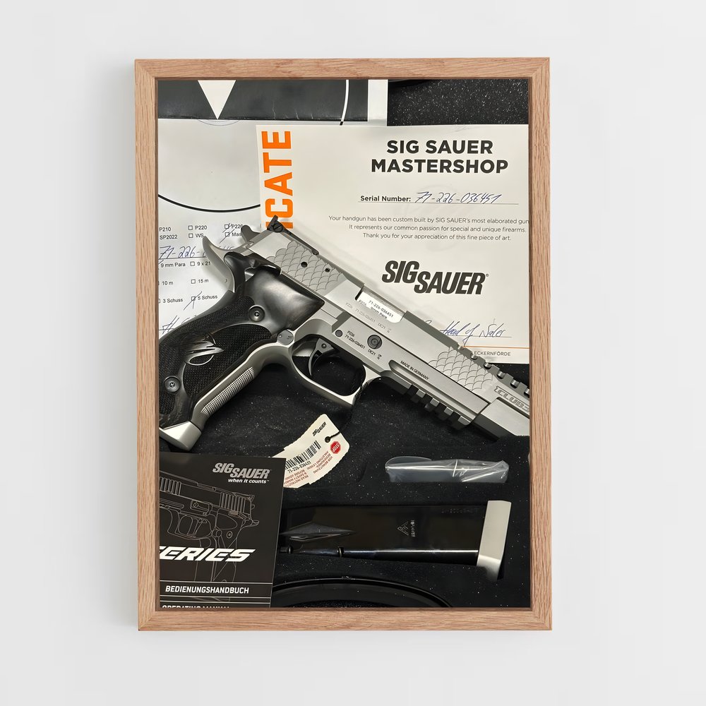 ap-sig sauer p226-3 cadre Bois clair