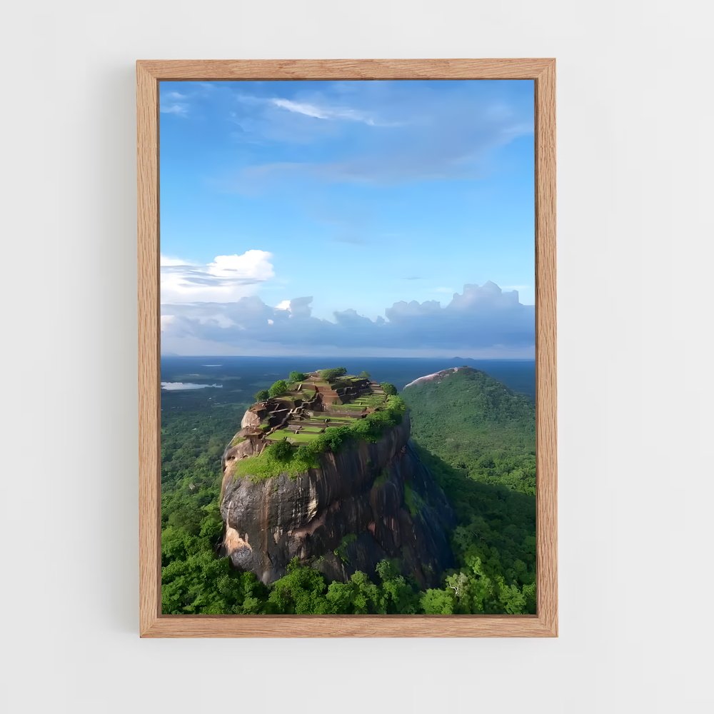 ap-sigiriya rock fortress-1 cadre Bois clair