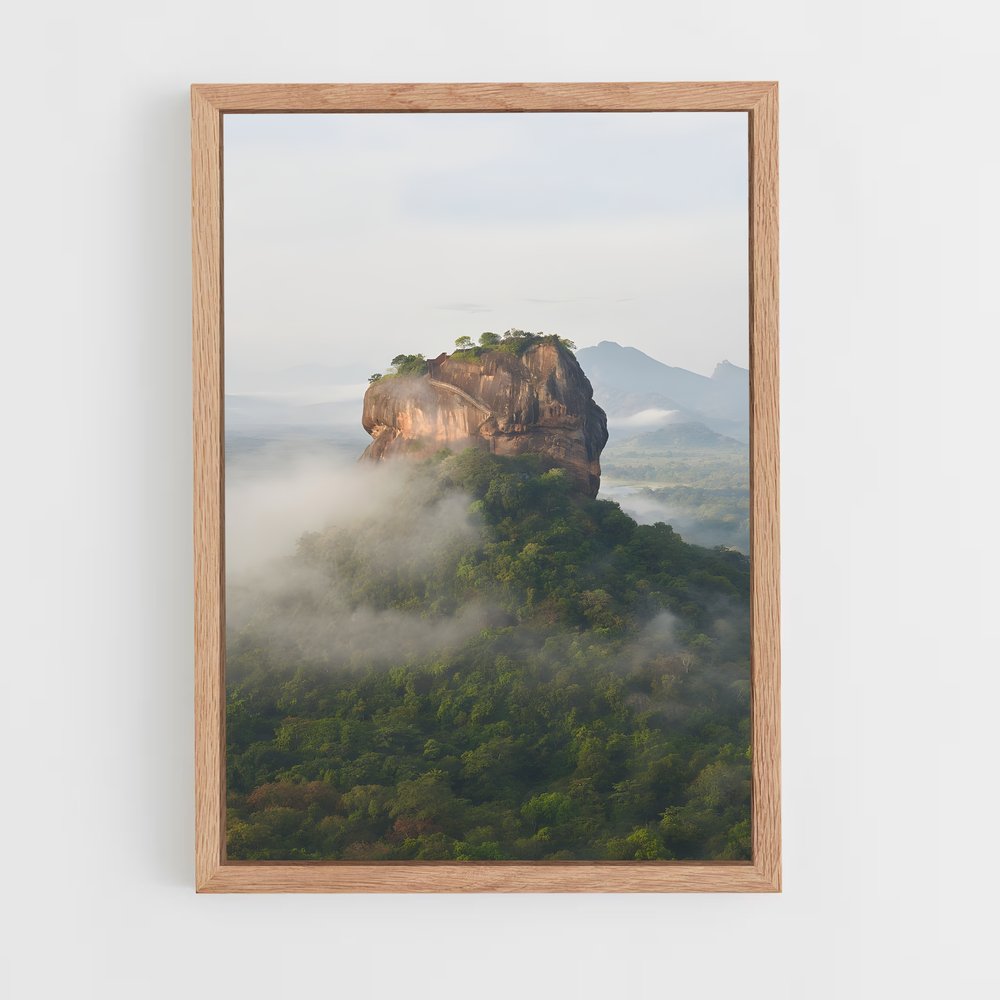 ap-sigiriya rock fortress-4 cadre Bois clair
