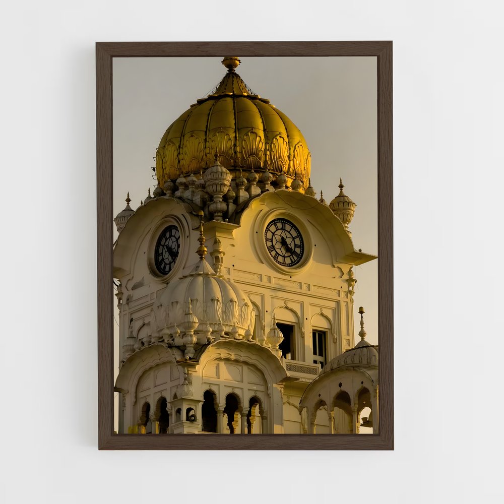 ap-sikhism-7 cadre Bois foncé