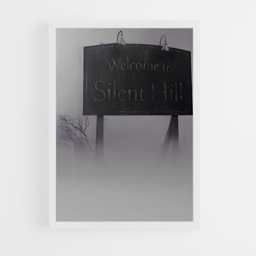 ap-silent hill-7 cadre Blanc