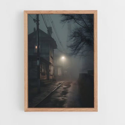 ap-silent hill-8 cadre Bois clair