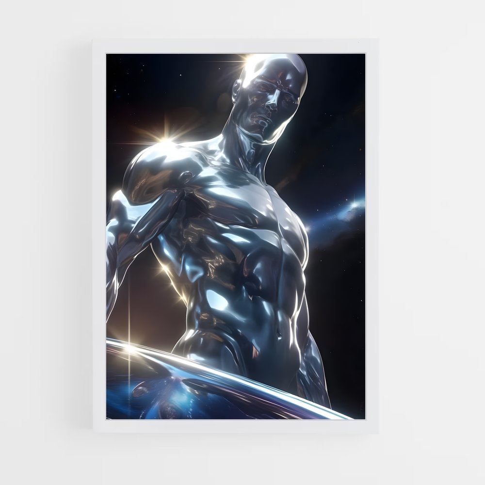 ap-silver surfer-10 cadre Blanc