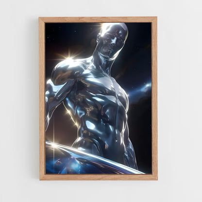 ap-silver surfer-10 cadre Bois clair