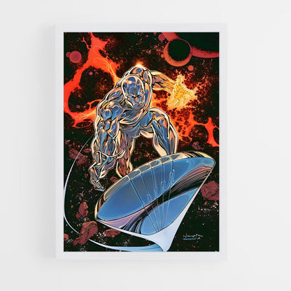 ap-silver surfer-12 cadre Blanc