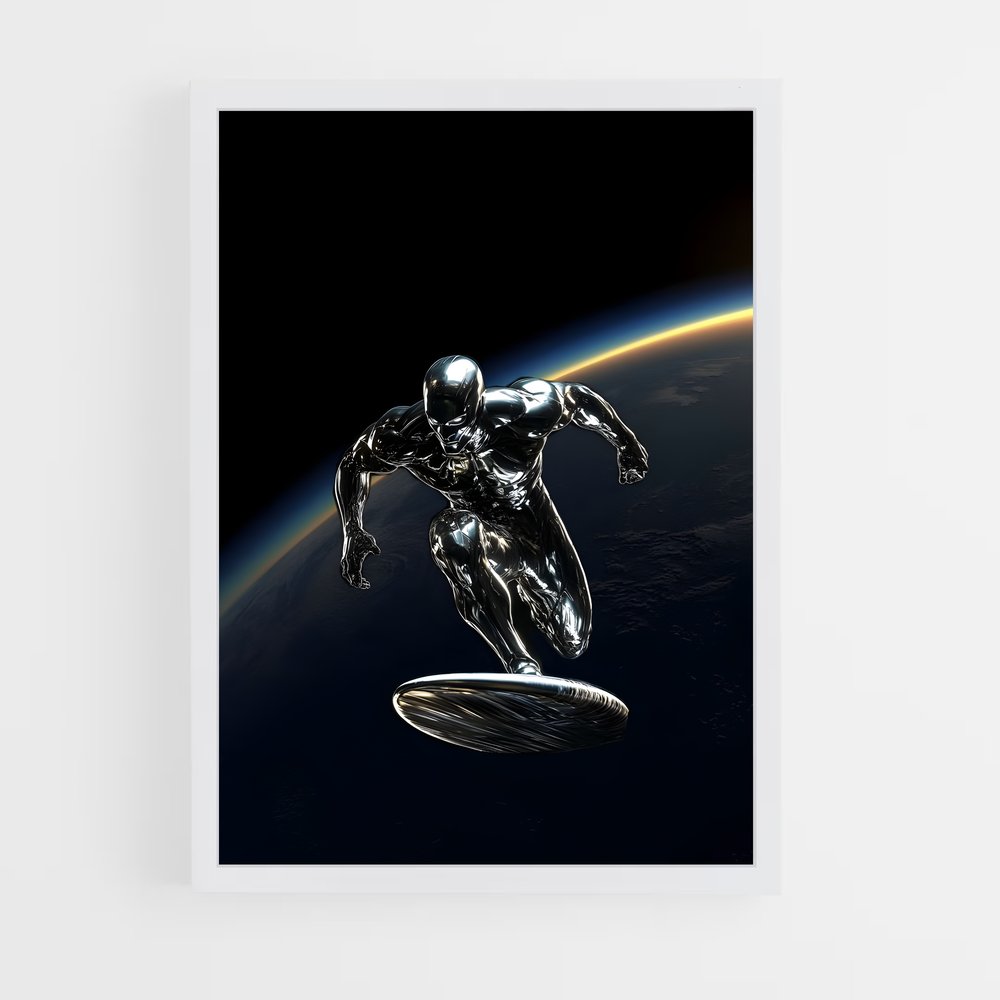 ap-silver surfer-16 cadre Blanc