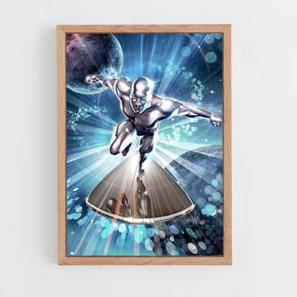 ap-silver surfer-18 cadre Bois clair