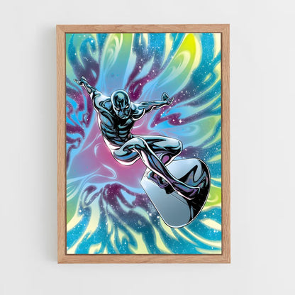 ap-silver surfer-19 cadre Bois clair