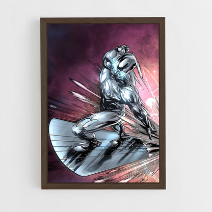 ap-silver surfer-2 cadre Bois foncé