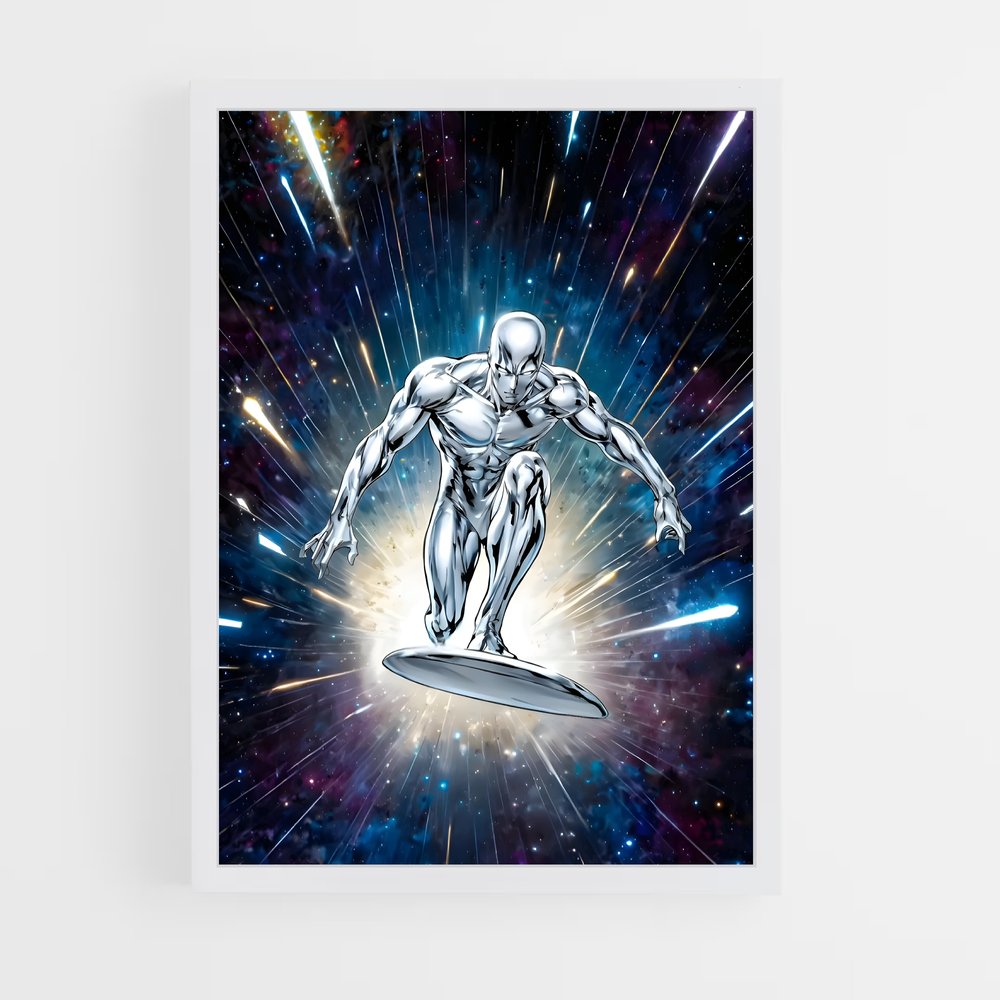 ap-silver surfer-20 cadre Blanc