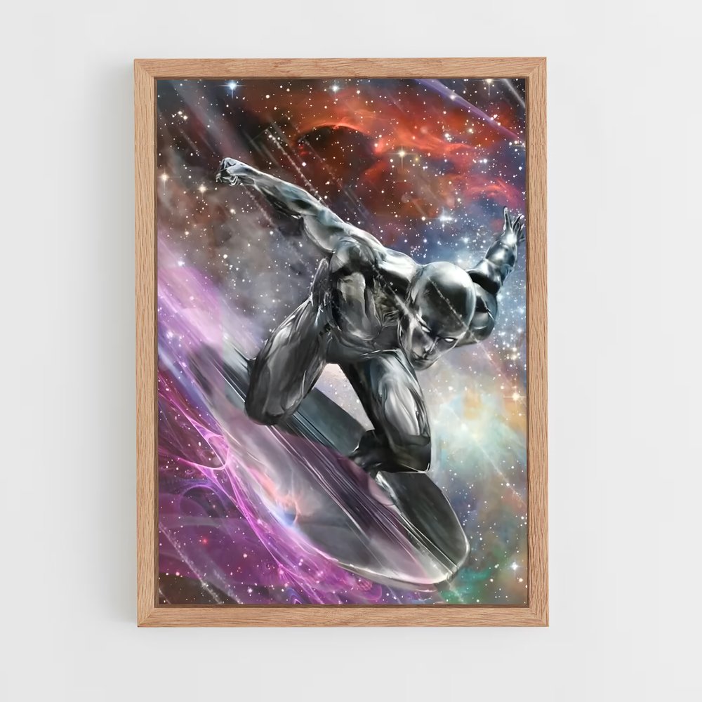 ap-silver surfer-21 cadre Bois clair
