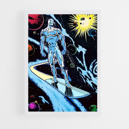 ap-silver surfer-3 cadre Blanc