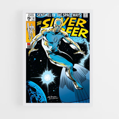 ap-silver surfer-4 cadre Blanc
