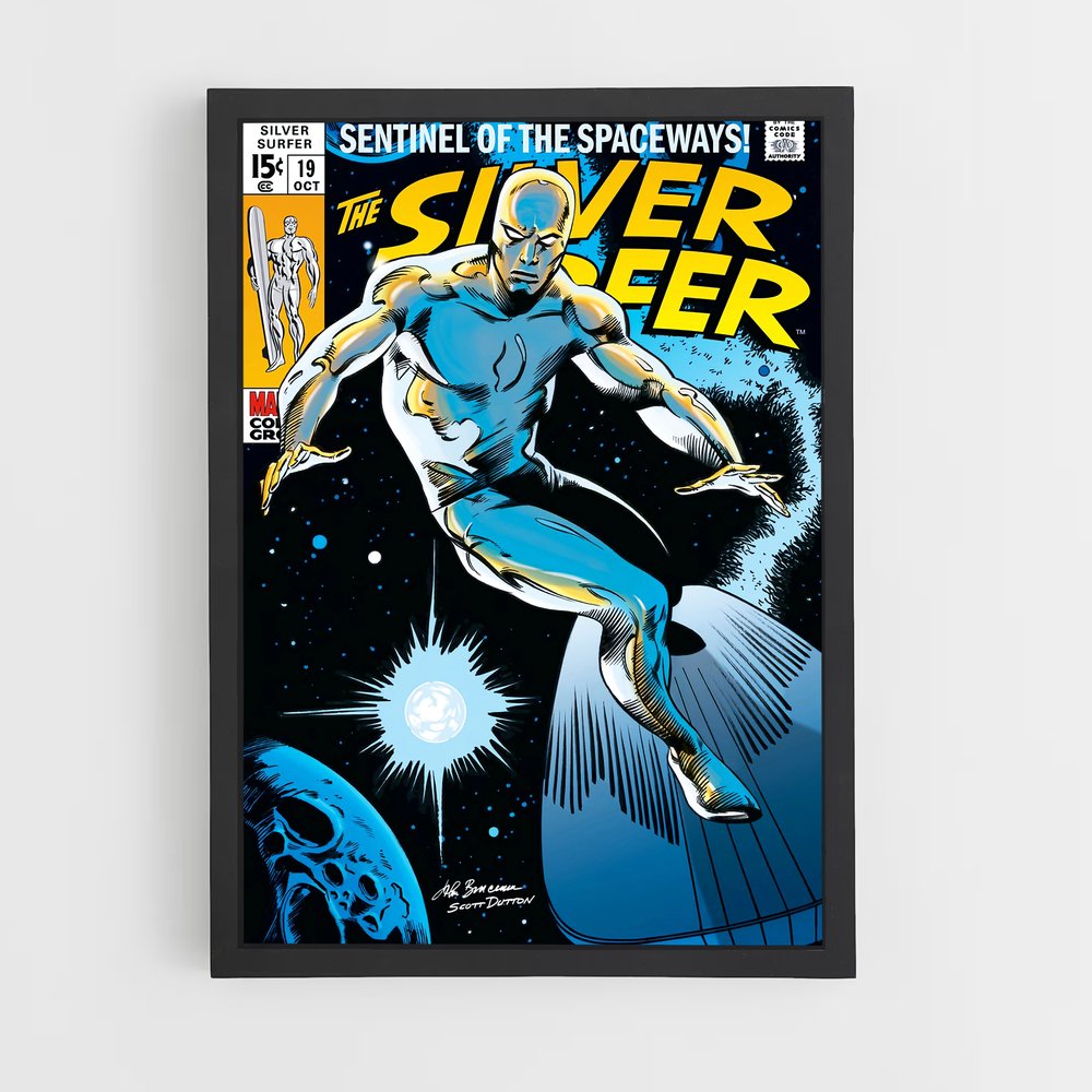 ap-silver surfer-4 cadre Noir