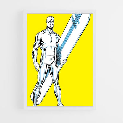 ap-silver surfer-6 cadre Blanc