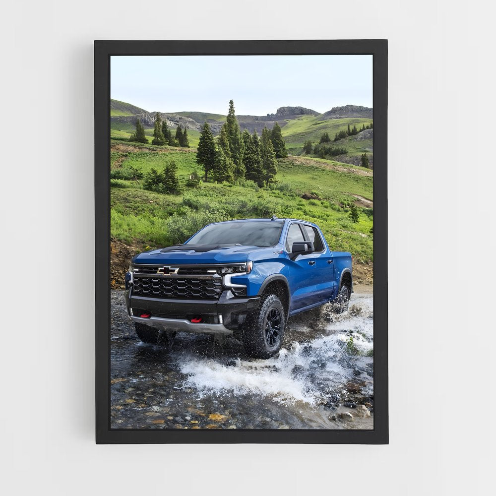 ap-silverado zr2-1 cadre Noir