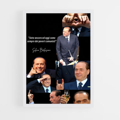 ap-silvio berlusconi-2 cadre Blanc