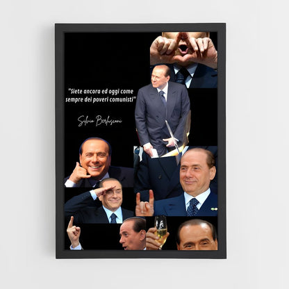 ap-silvio berlusconi-2 cadre Noir