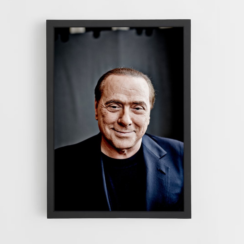 ap-silvio berlusconi-4 cadre Noir