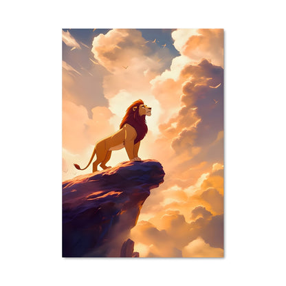Poster Roi des Animaux