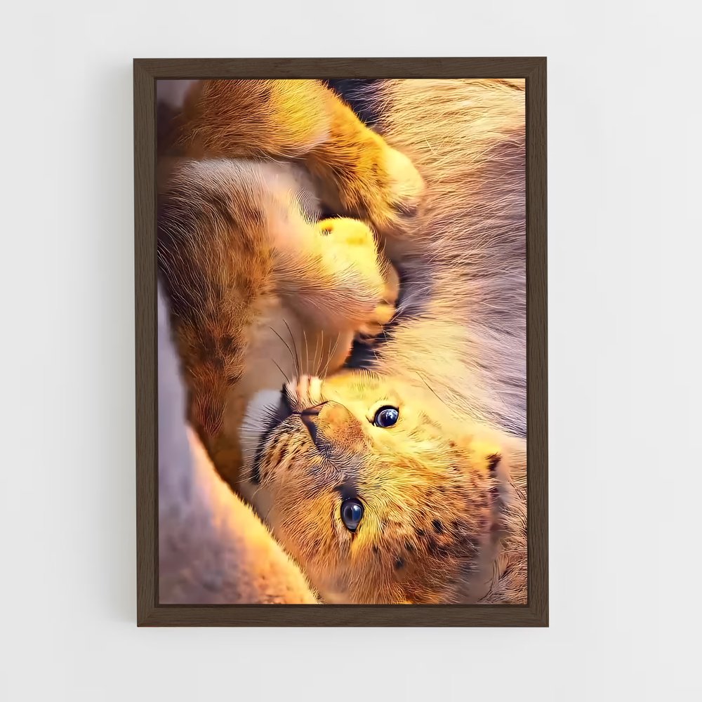 ap-simba-4 cadre Bois foncé