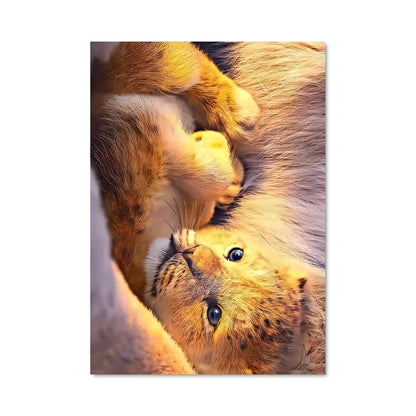 Poster Petit Lion de Wuzhou