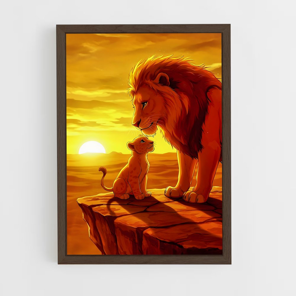 ap-simba-5 cadre Bois foncé