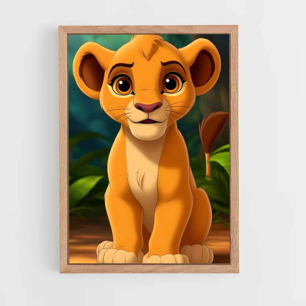 ap-simba-7 cadre Bois clair