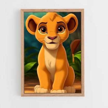 ap-simba-7 cadre Bois clair