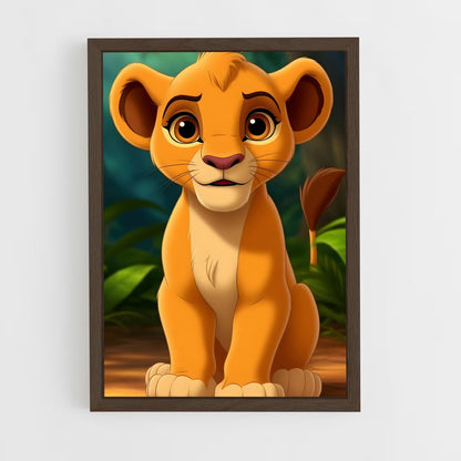 ap-simba-7 cadre Bois foncé