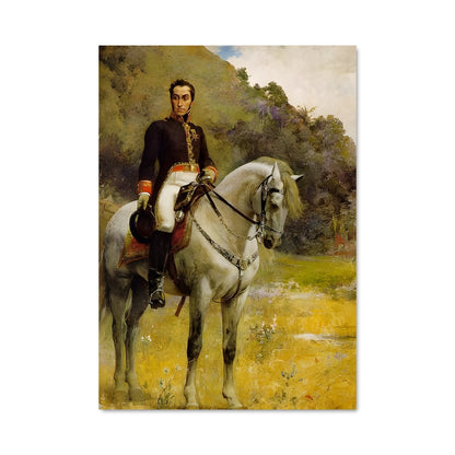 Poster Libertador à Cheval