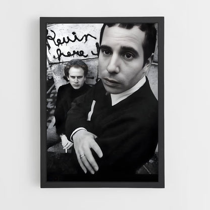 ap-simon and garfunkel-3 cadre Noir