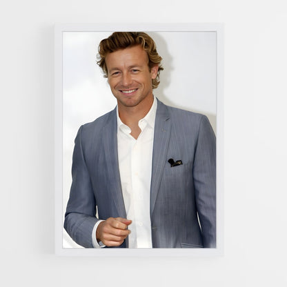 ap-simon baker-3 cadre Blanc