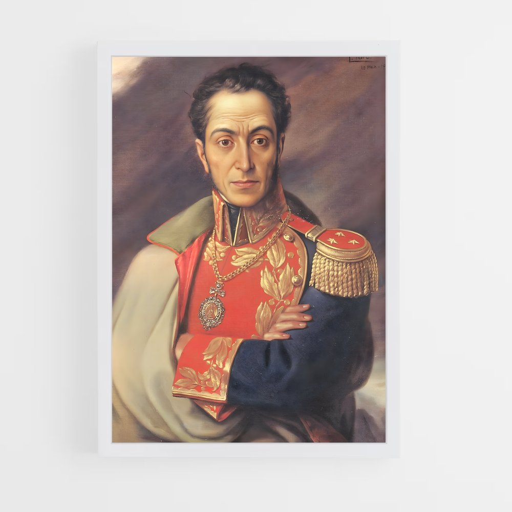 ap-simon bolivar-1 cadre Blanc