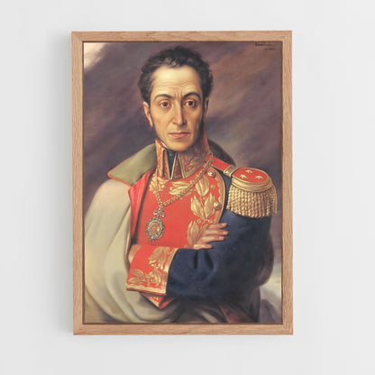ap-simon bolivar-1 cadre Bois clair