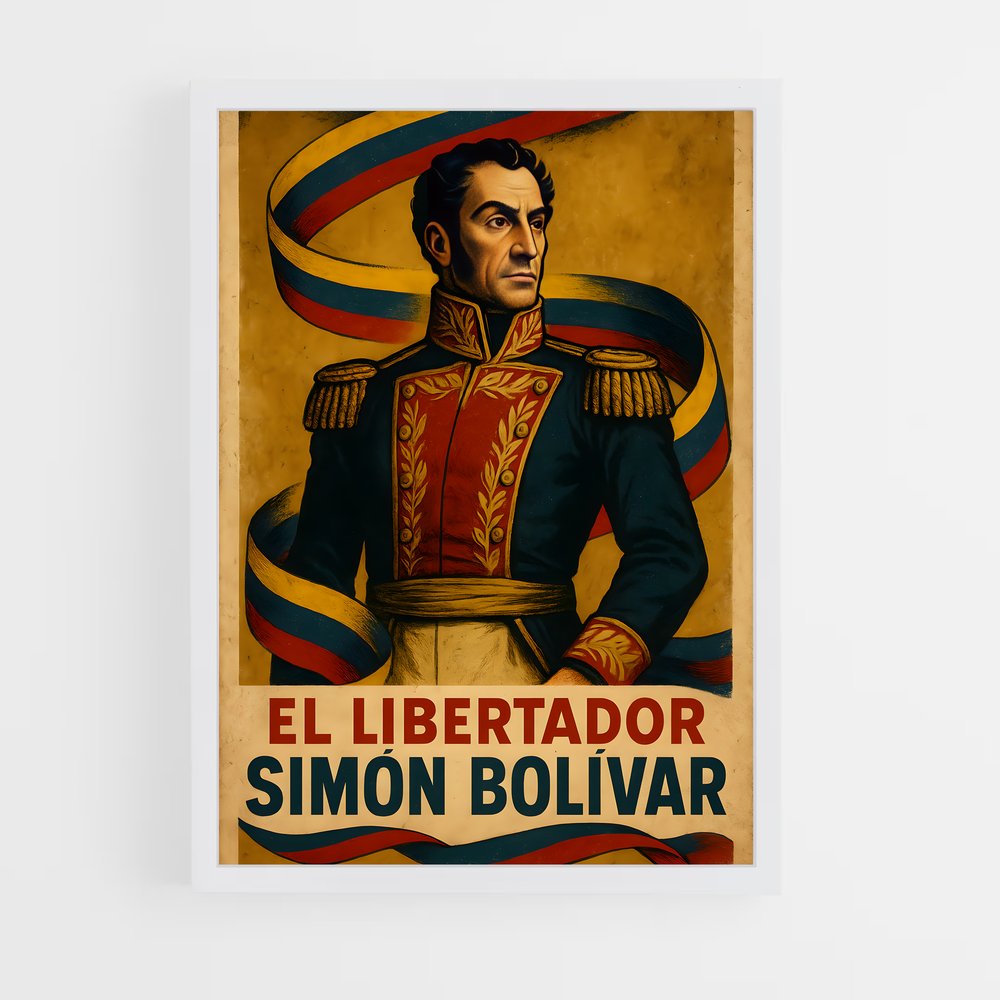 ap-simon bolivar-2 cadre Blanc