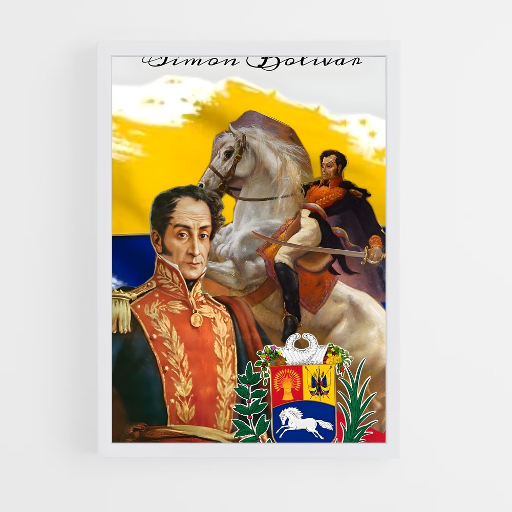 ap-simon bolivar-5 cadre Blanc